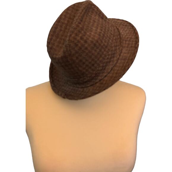 Vintage Stetson Tweed Fedora 100% WoolHat Fitted Size 6 7/8 Excellent condition - Picture 3 of 4